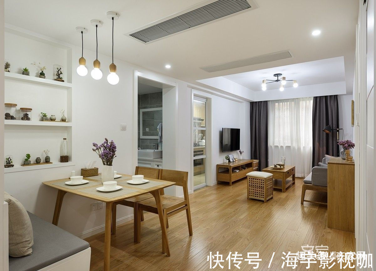 自然运动|小户型简约原木风，面积再小，也能满足家的自然魅力！