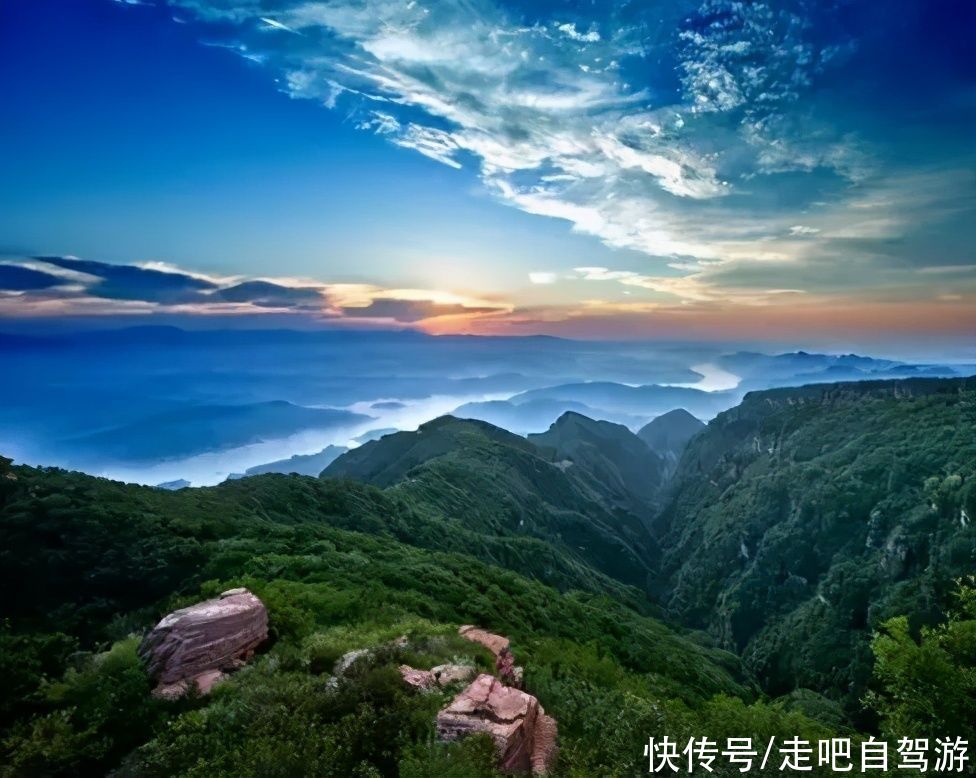 老年|原来河南有如此美艳的仙山，水秀山明，步步皆景，太惊艳了