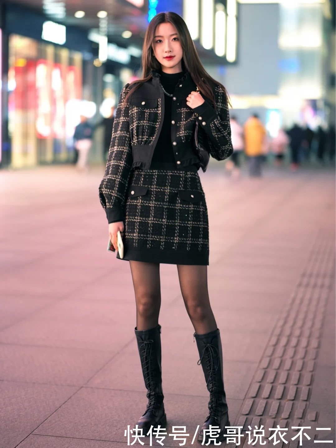 小香风外套才是冬季宠儿,比大衣精致、比羽绒服轻盈,时髦精都爱