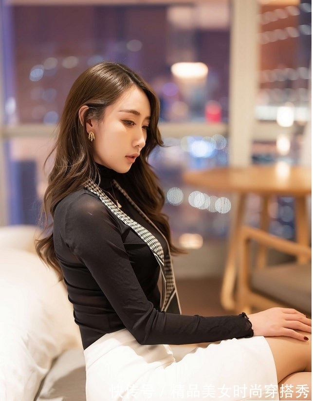 穿搭 简约大方的黑白职场穿搭,给人一种干练的感觉却又不是性感时尚