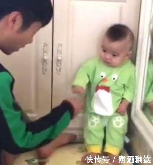 儿子舍不得离开妈妈,引起奶爸吃醋,看到两人互动宝妈笑喷