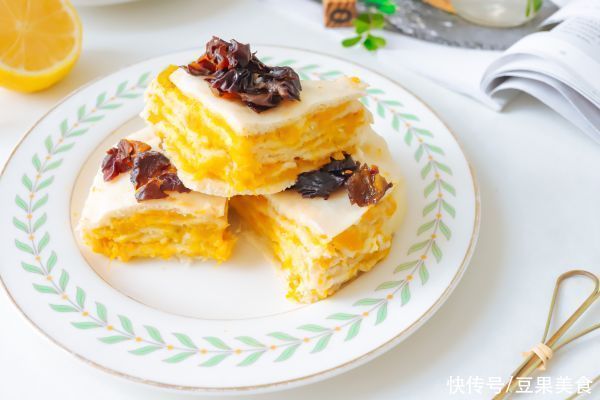 奶酪|学会这道夹心千层糕，吃饭时间不用愁
