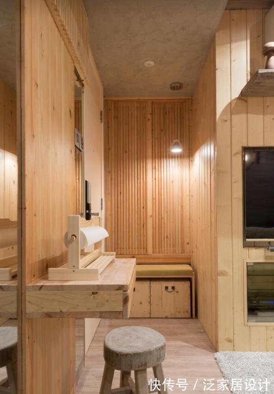 香港|香港45㎡豪宅，客厅“一室三用”，女儿房仅3㎡，这设计太实用了