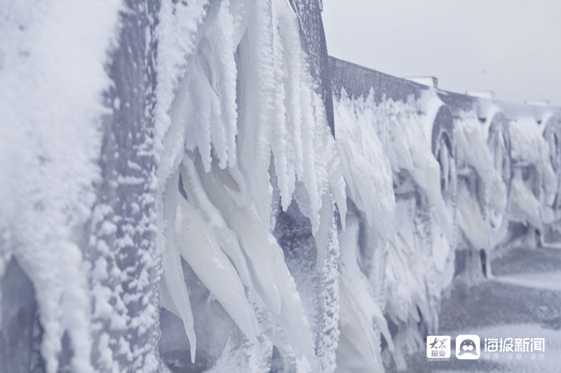 美哉！大雪与海边撞了个满怀|这就是烟台 | 汤淼