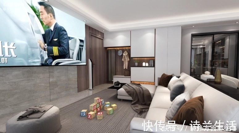 雅美|140平现代轻奢四居室,个空间干净利落又给空间带来别样的质感