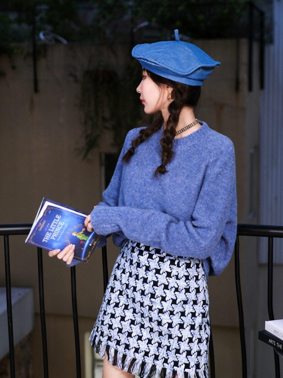 博主|冬季可别小瞧了“毛衣”,万物皆可搭不说,还能让你摆脱路人感