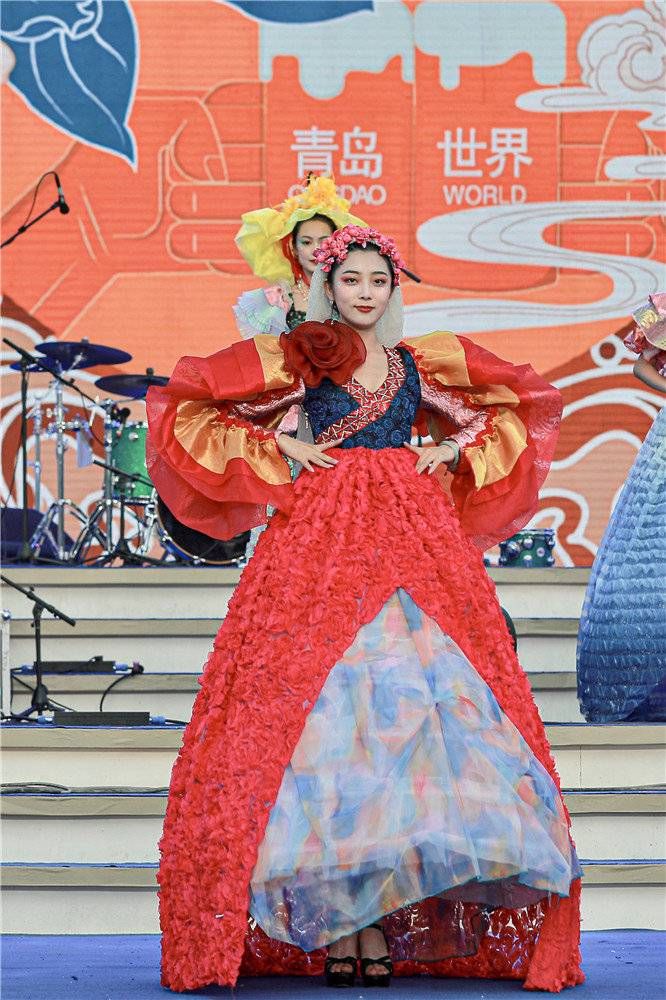 美学|啤酒文化时装秀亮相青岛国际啤酒节