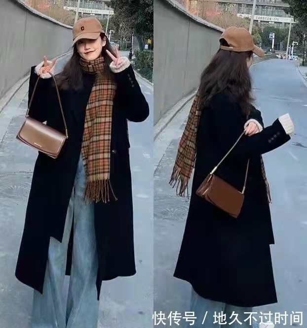 冬季 进入中年的女人,冬季如何将黑色大衣穿出高级感?