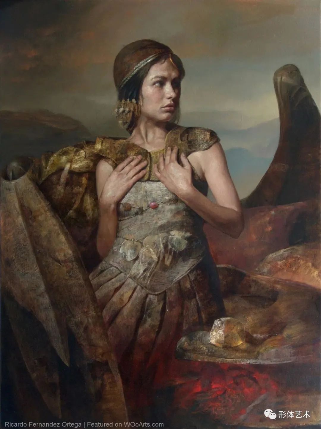 墨西哥&这位墨西哥画家的艺术作品,彰显静秘的古典梦与超现实的境界