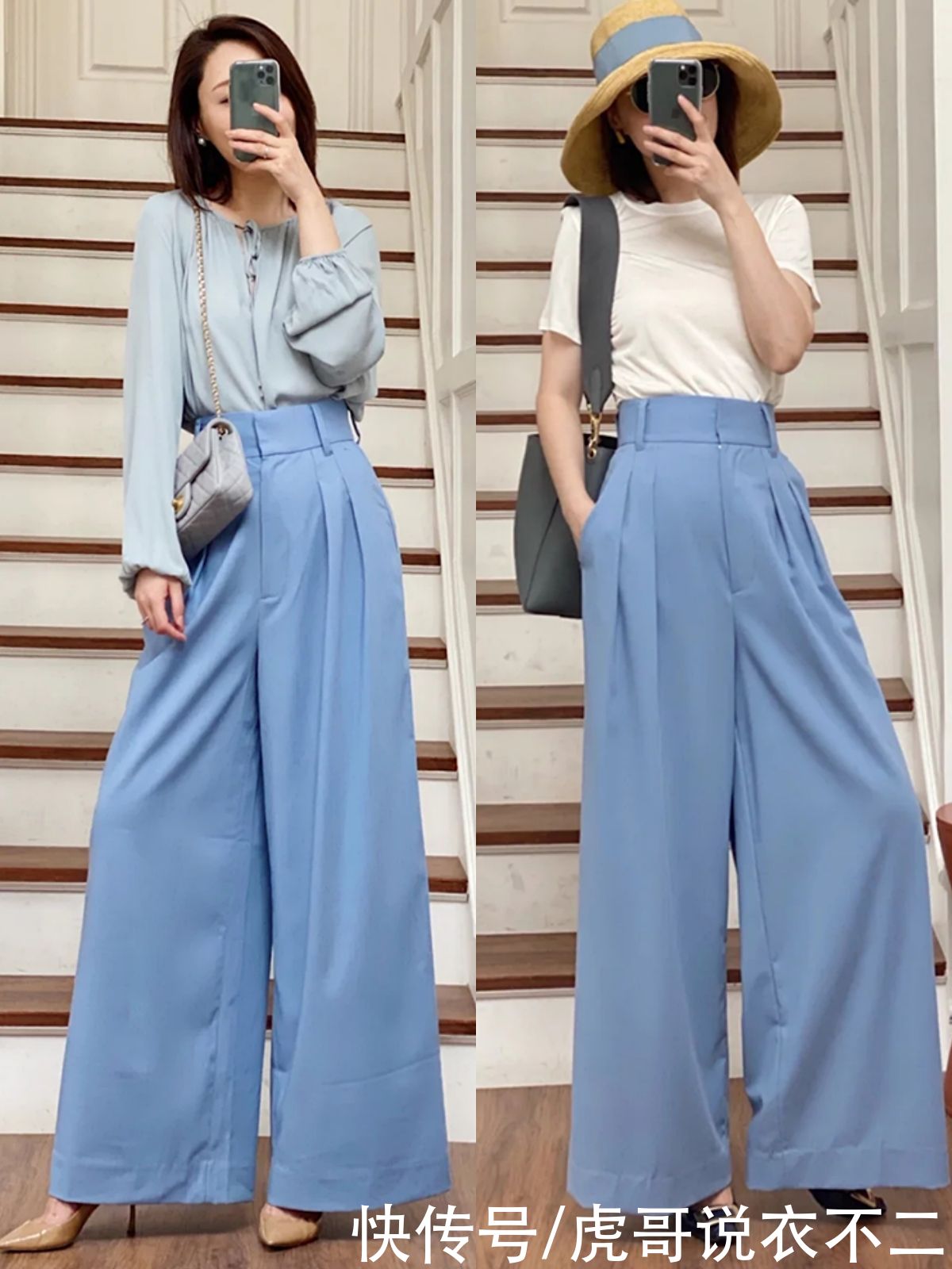 卡其色|40岁女人必备的4款裤装，初夏这么搭显腿长就算了，还很优雅高级