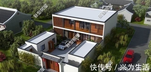 多重元素|5个合院,5种风格,哪个设计图更适合农村自建房?