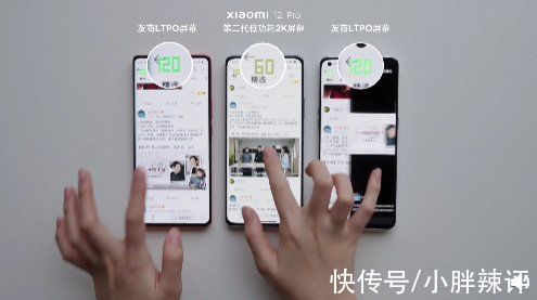 小米|铁了心对标苹果？小米12 Pro屏幕完胜iPhone 13 Pro，苹果直接不香了