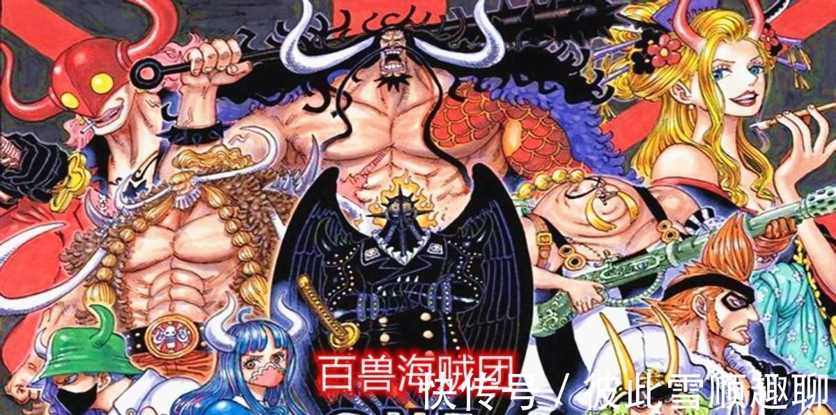 和之国|海贼王:尾田公布百兽团生命卡,赏金过亿是家常,双色霸气成标配