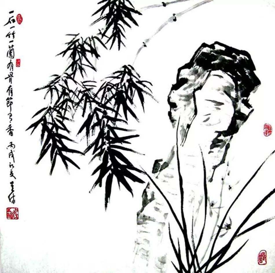 胸中存浩气，腕底起雄风——吴休 国画欣赏