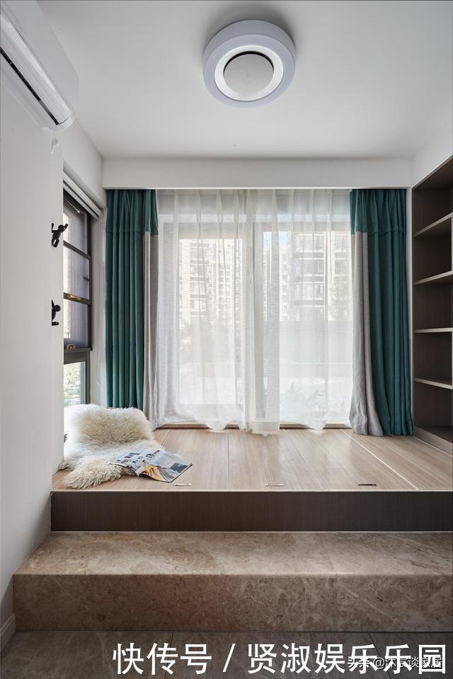 书房|越来越多人喜欢横厅，看完她家，发现不是一般的大气，简约又高级