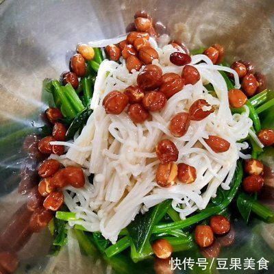 青线椒|新手增强自信心的凉拌菠菜！上桌秒光盘