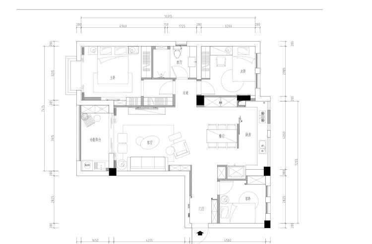 业主|住了十几年的房子，突然将门厅一分为二，效果竟然如此惊艳！