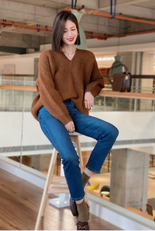 下半身|针织衫搭这3种下装,显瘦显高又有气质,冬天让你美出新高度!