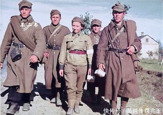 俘虏的波|彩色老照片:直击苏德夹击下的波兰,被俘波军士兵眼中满是离殇