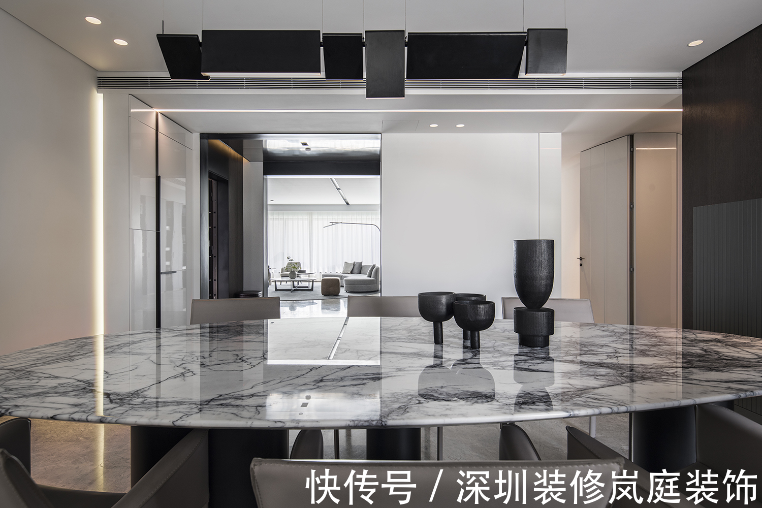 洗手盆|深圳装修:恒大城139㎡轻奢,无处安放的高级感!