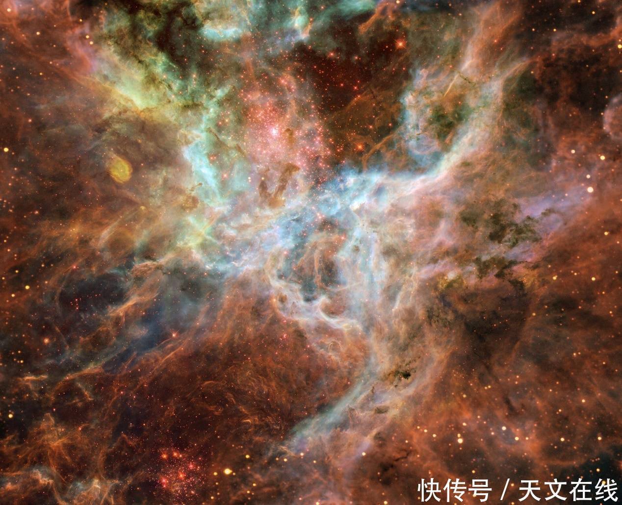 狼蛛星云究竟有什么?斯皮策带你一探究竟!