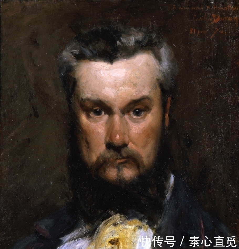 肖像$法国画家,查尔斯·奥古斯特·埃米尔·杜兰德,油画作品欣赏