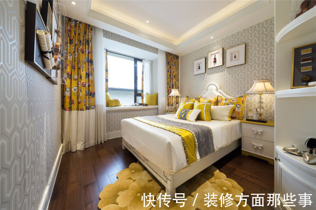 装修|110平欧式三居室,实力诠释“居无石不雅”的豪华大气感