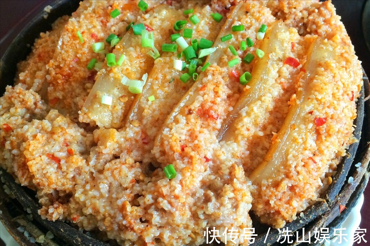 蒸肉米粉|粉蒸肉不能直接上锅蒸，学会2个技巧，五花肉酥烂入味不夹生