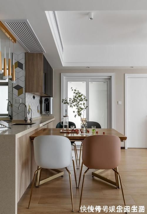 餐厅|她坚持将96㎡新房空间打碎,重新规划后,实用性都挡不住了