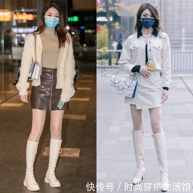 搭配|“短裙+长靴”才是今秋最强CP!时髦又显瘦,太适合普通人穿了