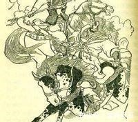 秦叔宝@八马将新文礼,红泥关下连杀罗士信、裴元庆二将,却被秦叔宝打死