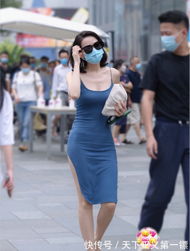 紧身|紧身吊带裙,洋气优雅,更显美丽芳华