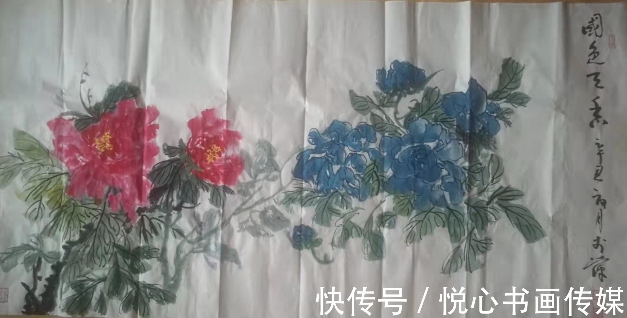 花鸟画$花鸟画创作室艺术总监，当代著名画家李萍国画作品欣赏