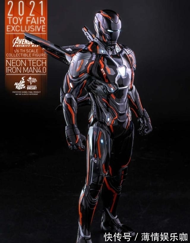 钢铁侠|模玩资讯:Hot Toys《复仇者联盟3:无限战争》霓虹科技钢铁侠