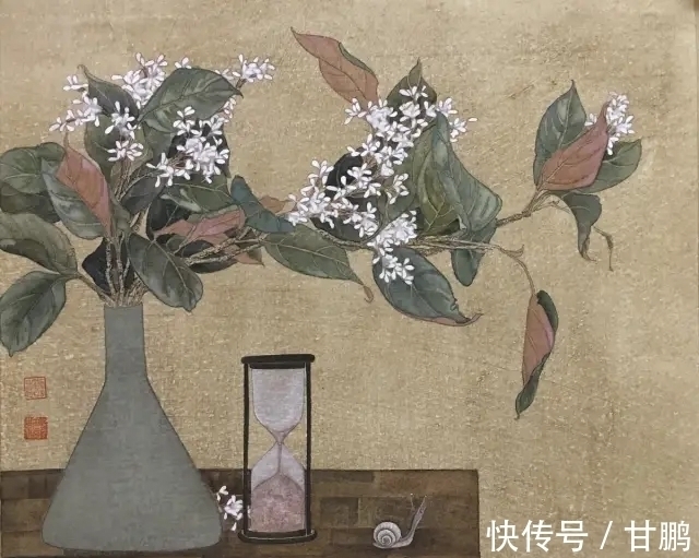 寂寞#一个耐得住寂寞的创作者|王娜娜工笔花鸟画