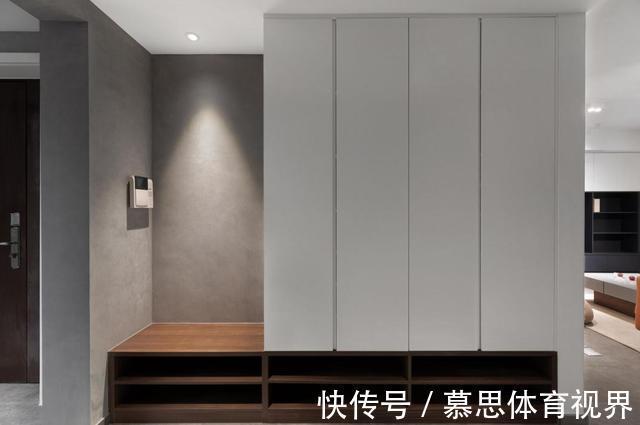 储物柜|成都屋主147㎡新家，空间色彩极度舒适，极简风确实很耐看