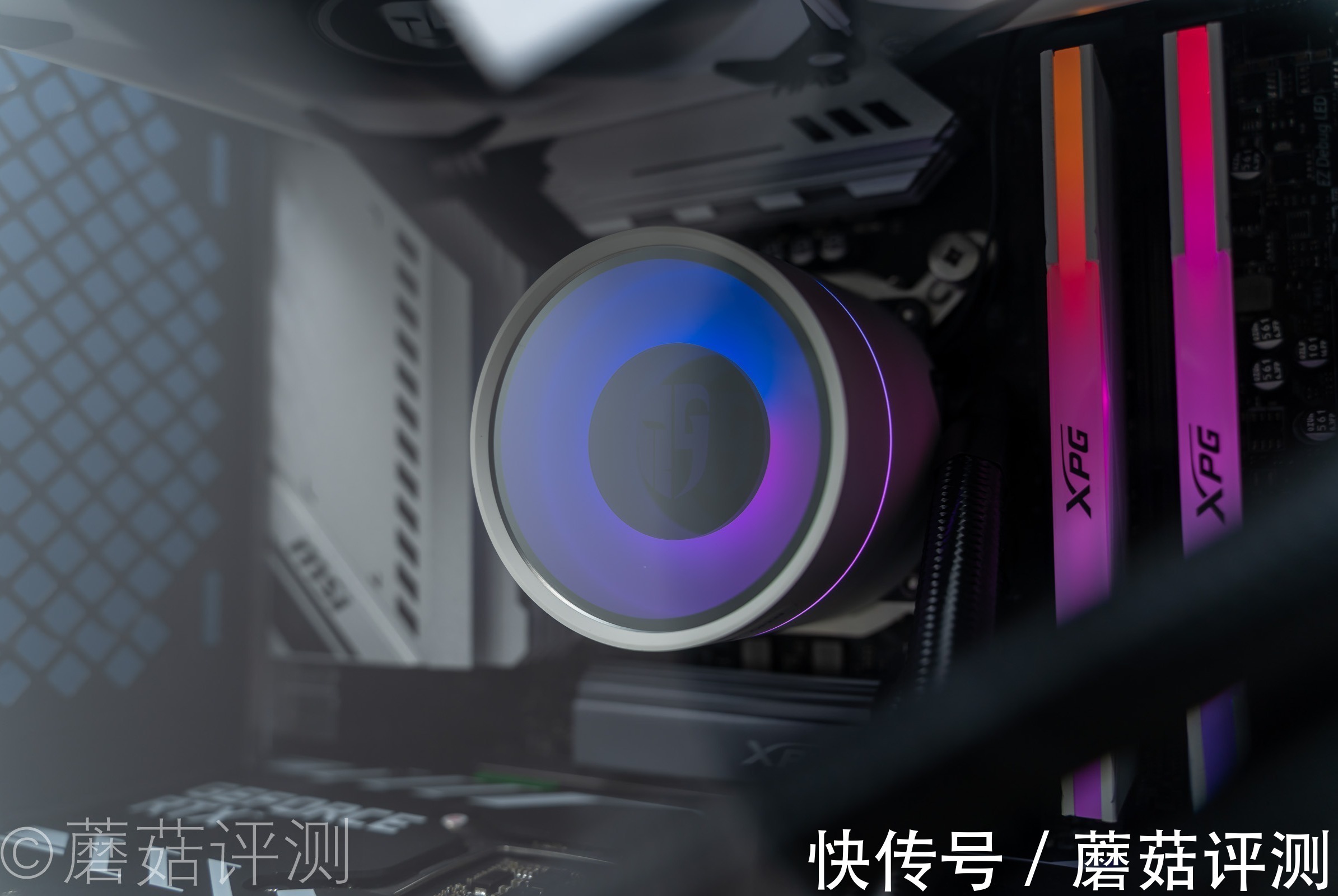 电源|黑白搭配，搭建白色主题机箱、记一次10850K+RTX3070Ti装机