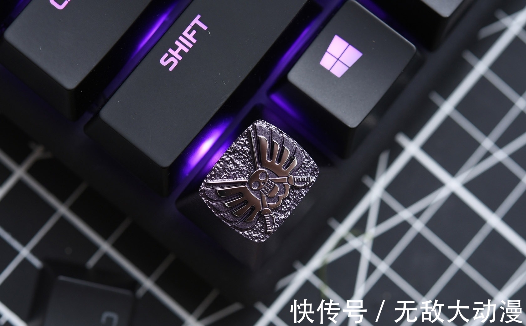 zomo|ZOMO海贼王四皇和王下七武海键帽开箱