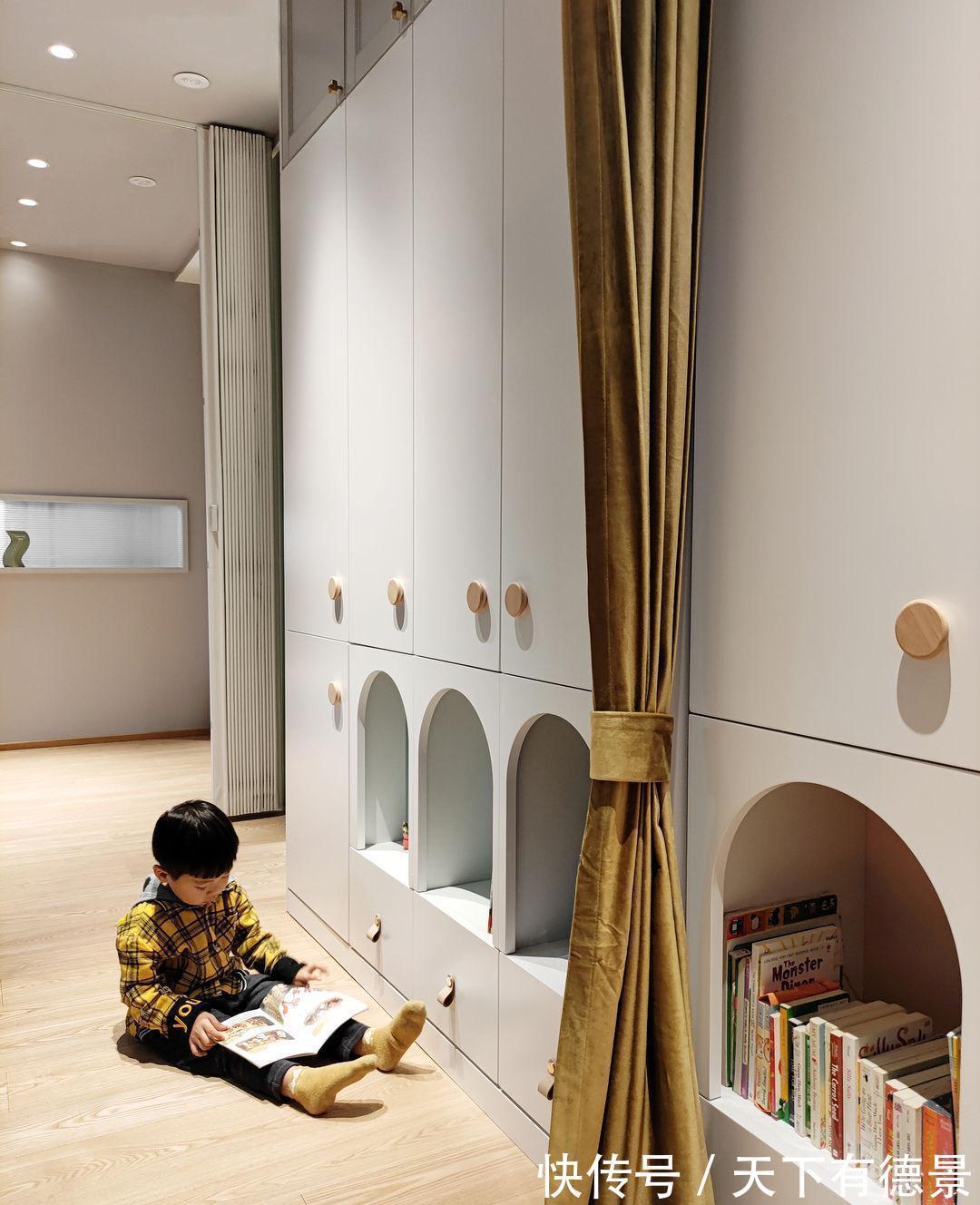 收纳|佩服！她把仅55㎡的家重新改造，有“4室”两卫，老破小逆袭成功