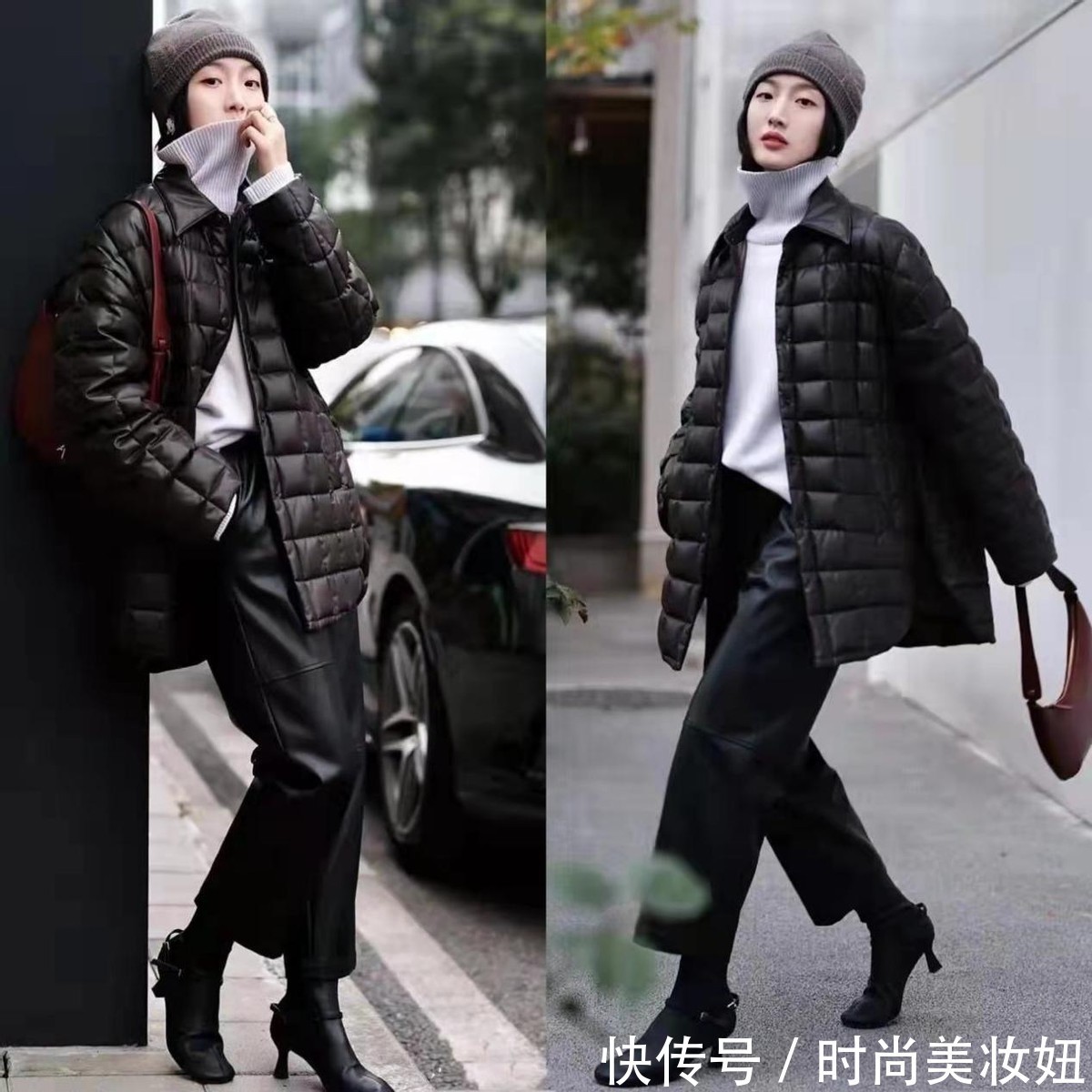 直筒裤|秋冬“最显瘦”的裤子穿搭,每一条都显瘦显腿长,小个子必备