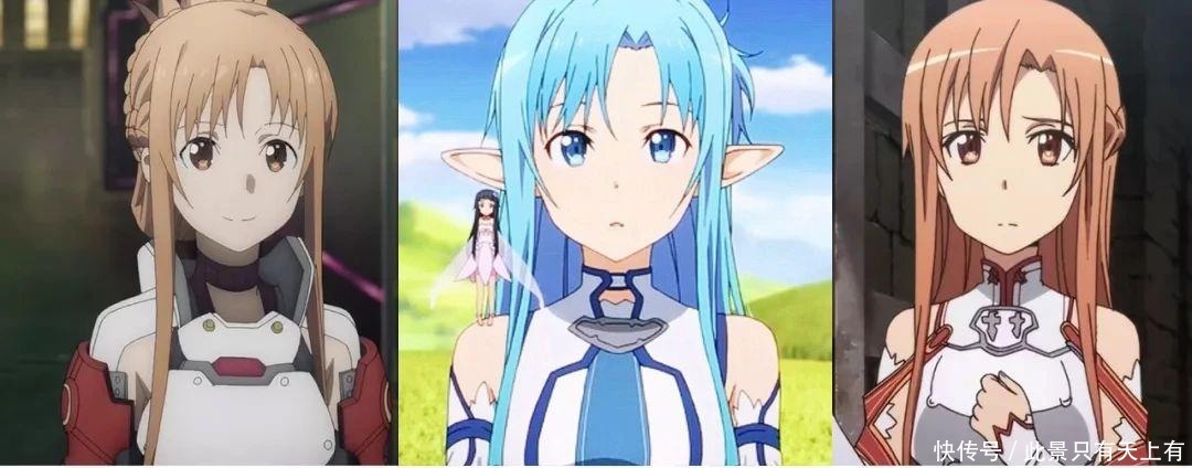 这些人长得很像亚丝娜，一不小心真会认错，不信你试试看！