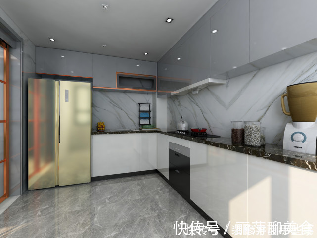 材质|131平现代三居室低调婉转的华贵,赋予人更好的视觉效果