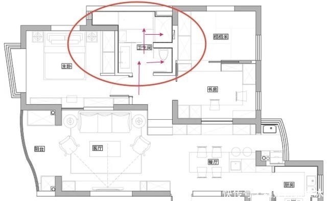 厕所|老公坚持给厕所“三分离”，邻居不解，入住才知后悔没效仿！晒晒
