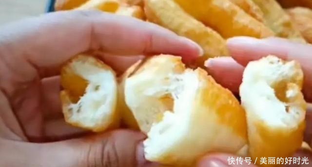 香酥小油条,不加泡打粉,不用一滴水,蓬松酥脆口感好