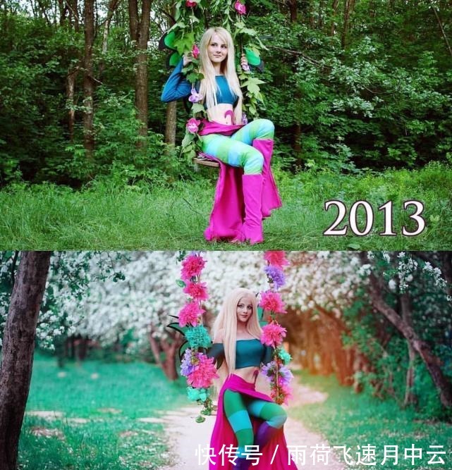 玩转|外国美女与阿姨玩转Cosplay，颜值再高、也不及阿姨一个反派眼神