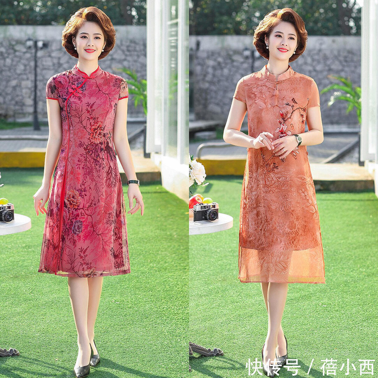 tips|年纪过了50岁的女人,学会穿衣打扮自己,微胖身材照样穿出好气质