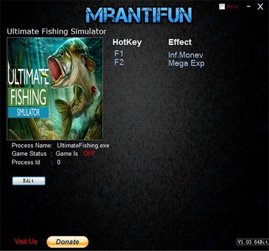 终极钓鱼模拟器下载–终极钓鱼模拟器修改器下载 v1.0免费版-下载否