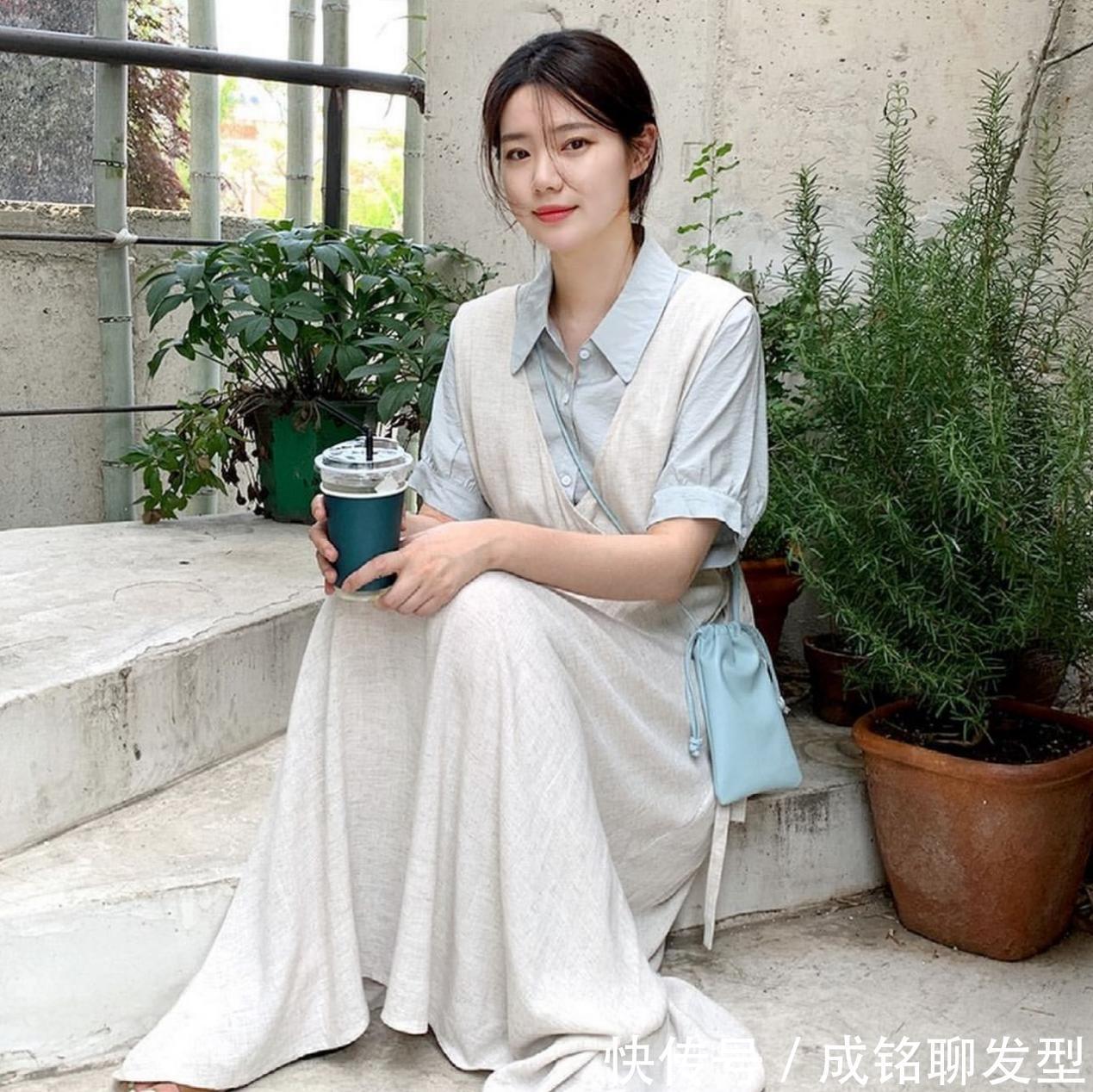 构造|精致优雅的韩系穿搭,简单搭配不失时尚,看着随意却透着高级感