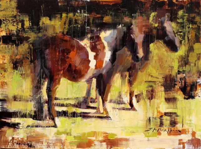 杰里·马克汉姆&动物锦集,加拿大画家杰里·马克汉姆作品欣赏