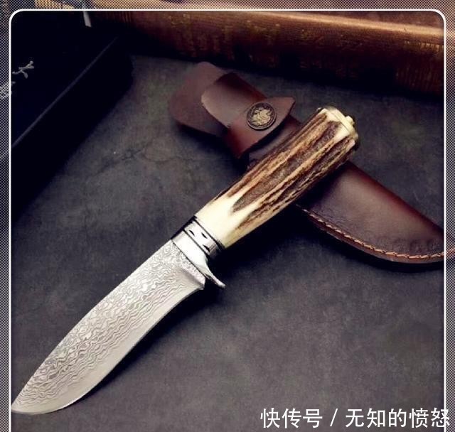 鉴赏|「鉴赏」追月鹿角大马士革猎刀